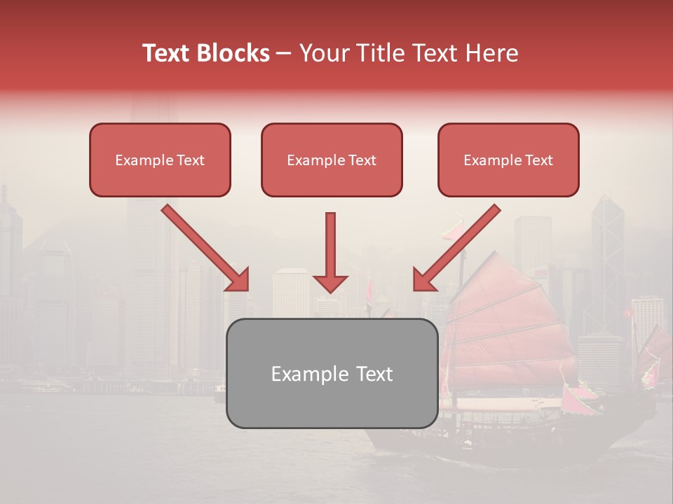 Hong Kong Structure Travel PowerPoint Template