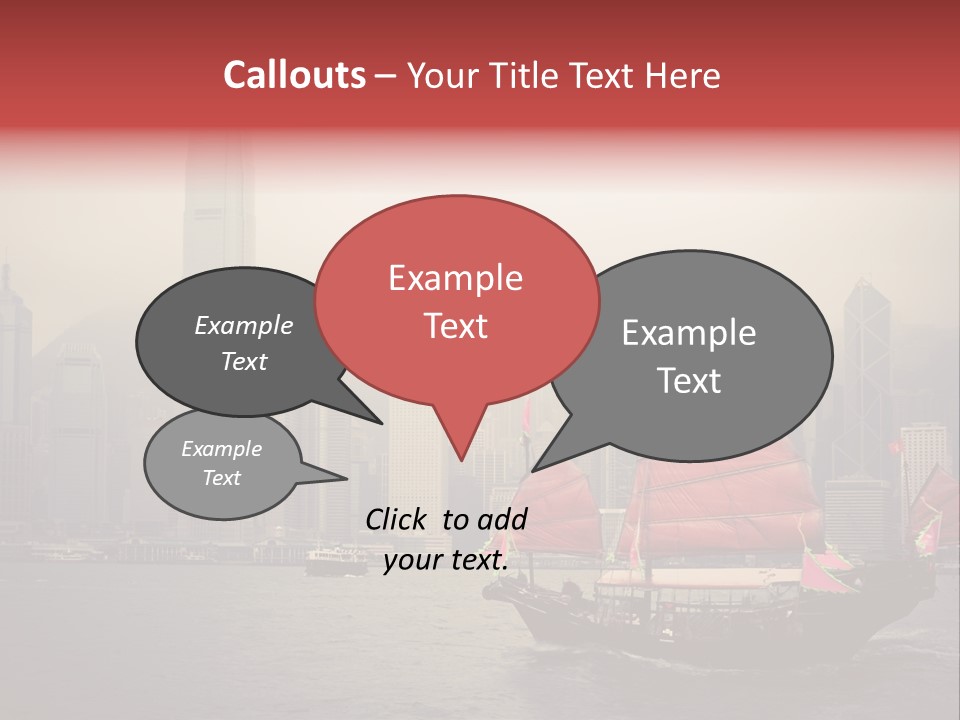 Hong Kong Structure Travel PowerPoint Template