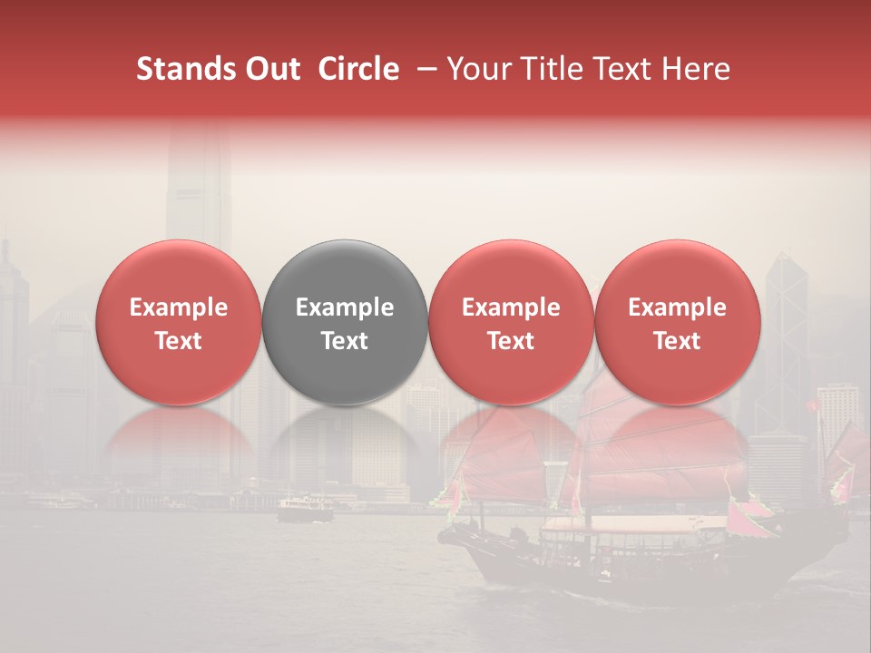 Hong Kong Structure Travel PowerPoint Template