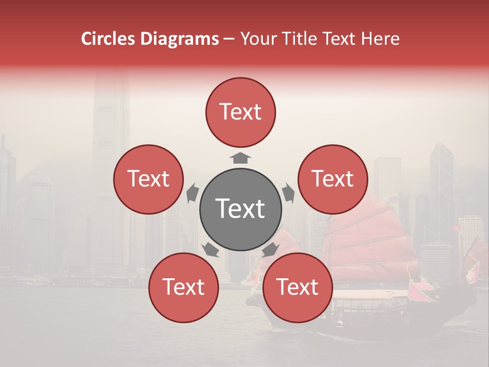 Hong Kong Structure Travel PowerPoint Template