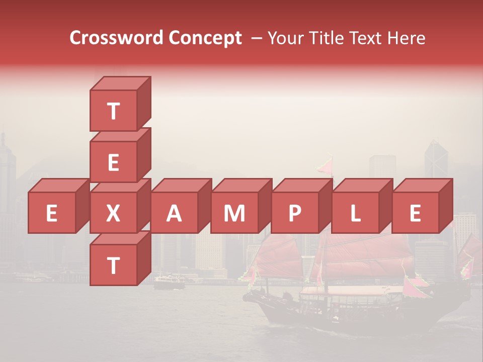 Hong Kong Structure Travel PowerPoint Template