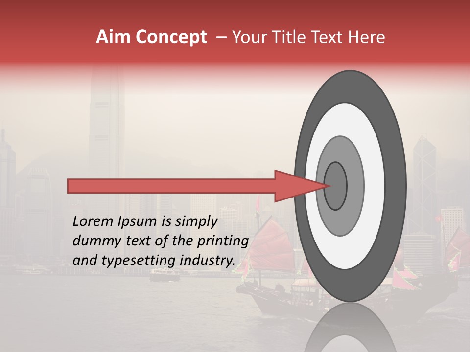 Hong Kong Structure Travel PowerPoint Template