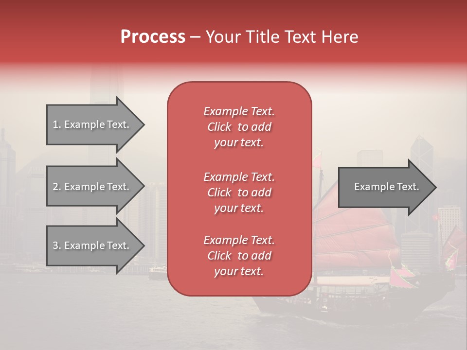 Hong Kong Structure Travel PowerPoint Template