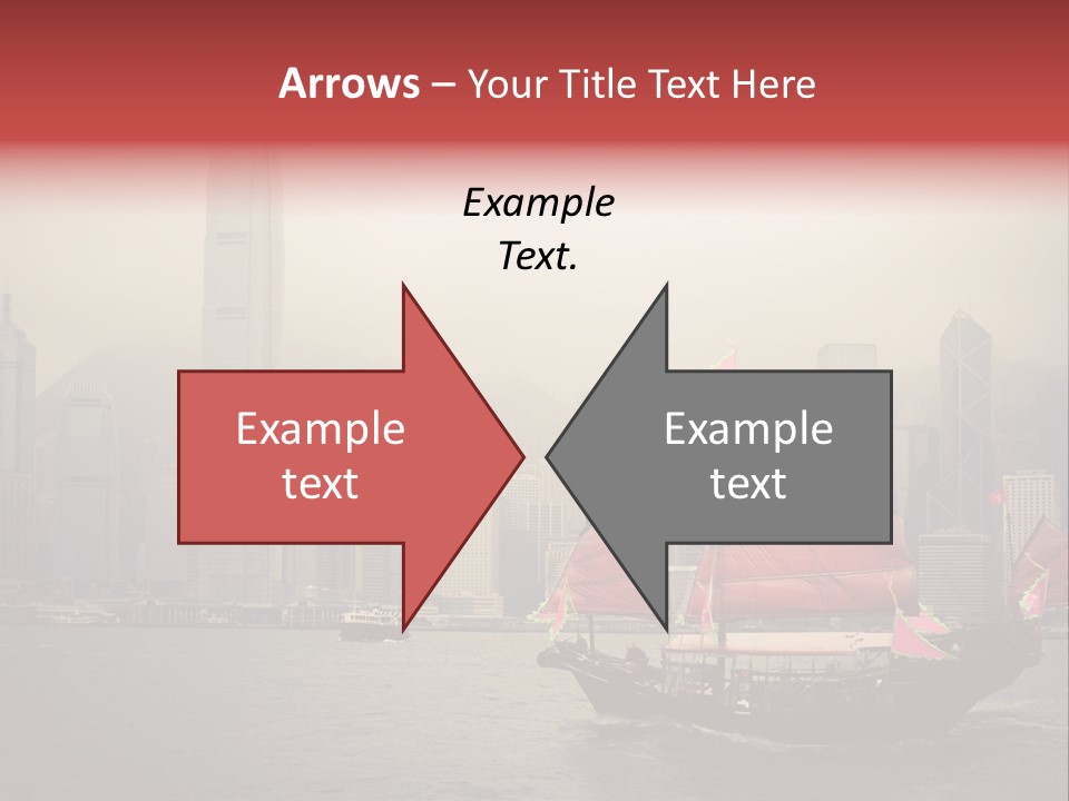 Hong Kong Structure Travel PowerPoint Template
