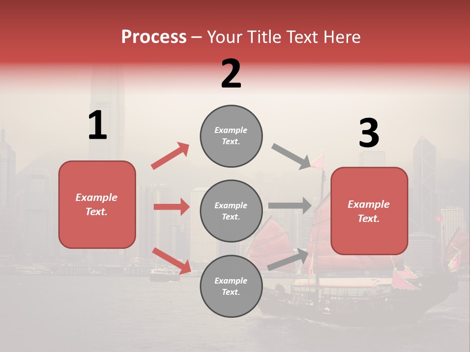Hong Kong Structure Travel PowerPoint Template