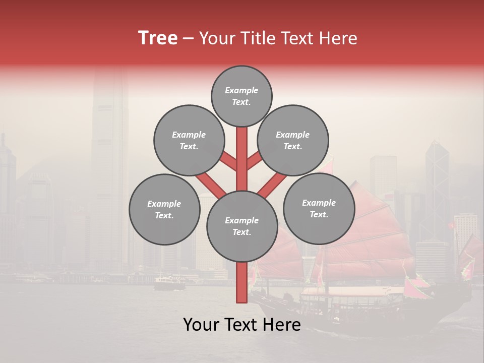 Hong Kong Structure Travel PowerPoint Template