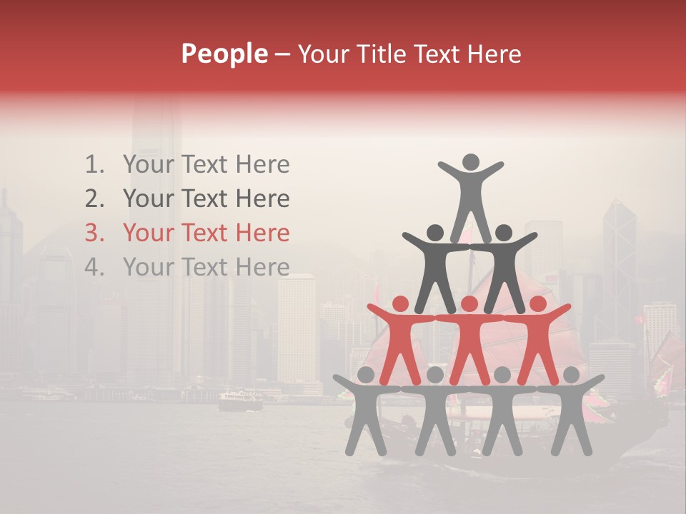 Hong Kong Structure Travel PowerPoint Template