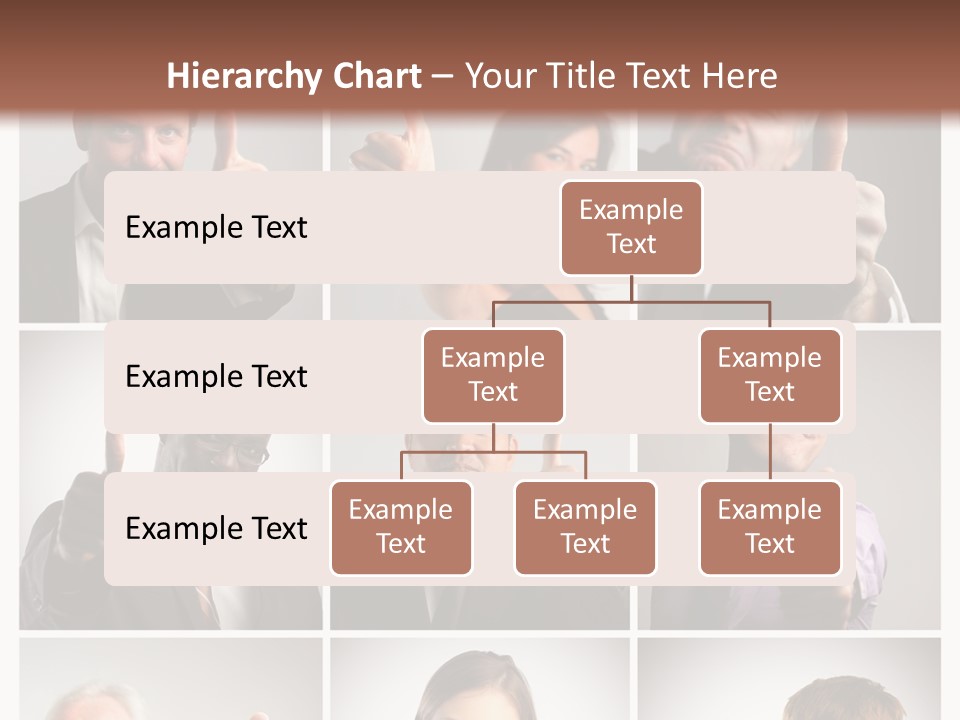 Mixed Orient Hand PowerPoint Template