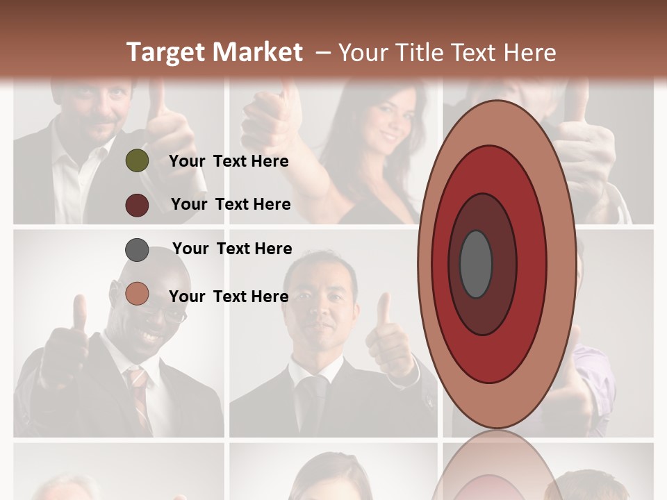 Mixed Orient Hand PowerPoint Template