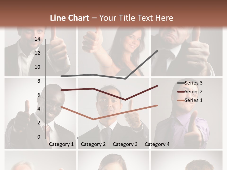 Mixed Orient Hand PowerPoint Template