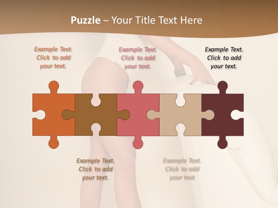 Wellbeing Tiptoe Profile PowerPoint Template