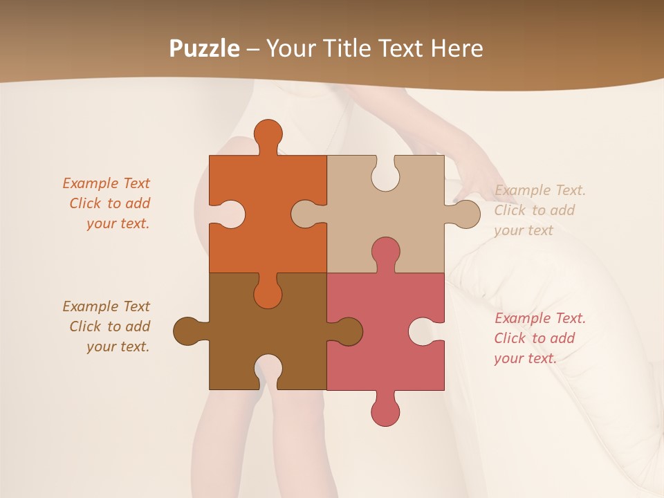 Wellbeing Tiptoe Profile PowerPoint Template