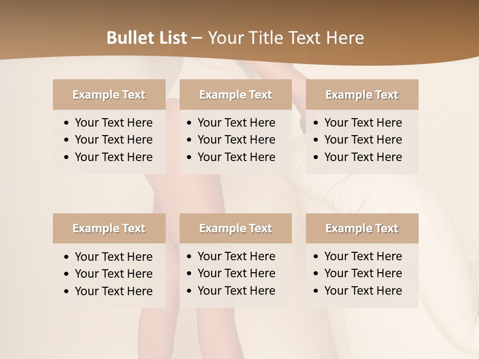 Wellbeing Tiptoe Profile PowerPoint Template