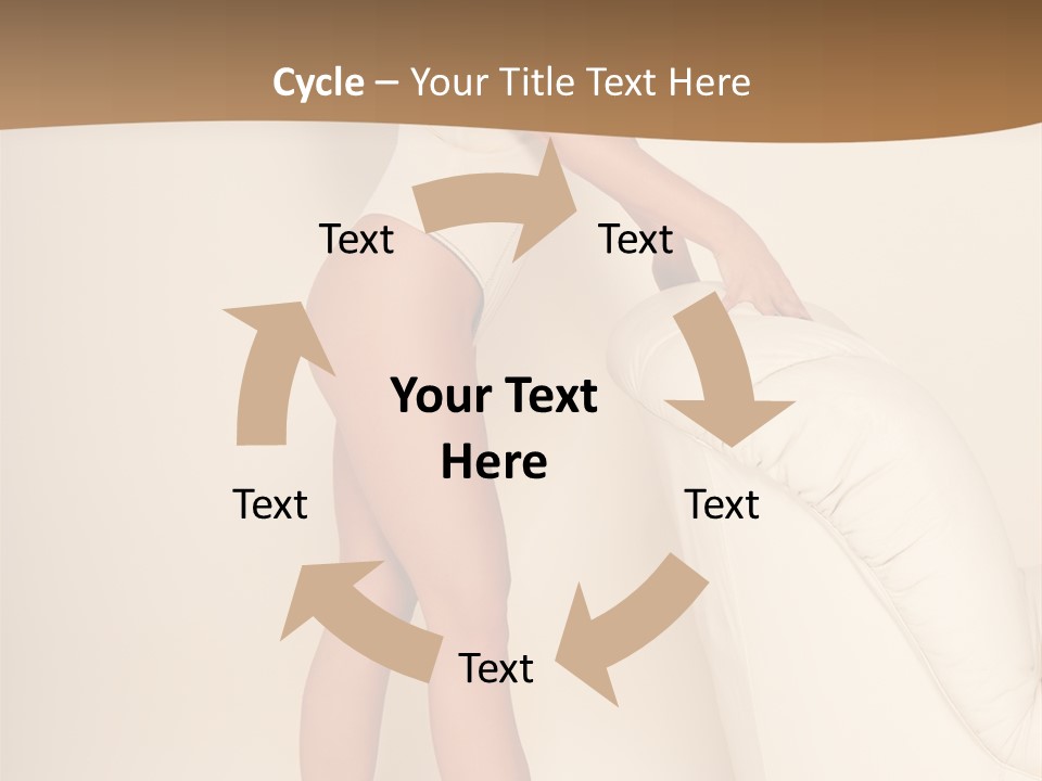 Wellbeing Tiptoe Profile PowerPoint Template