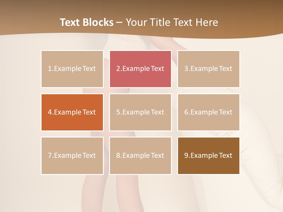 Wellbeing Tiptoe Profile PowerPoint Template