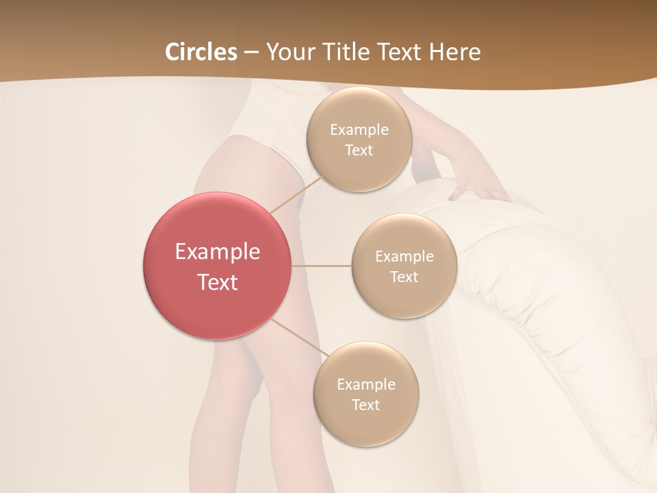 Wellbeing Tiptoe Profile PowerPoint Template