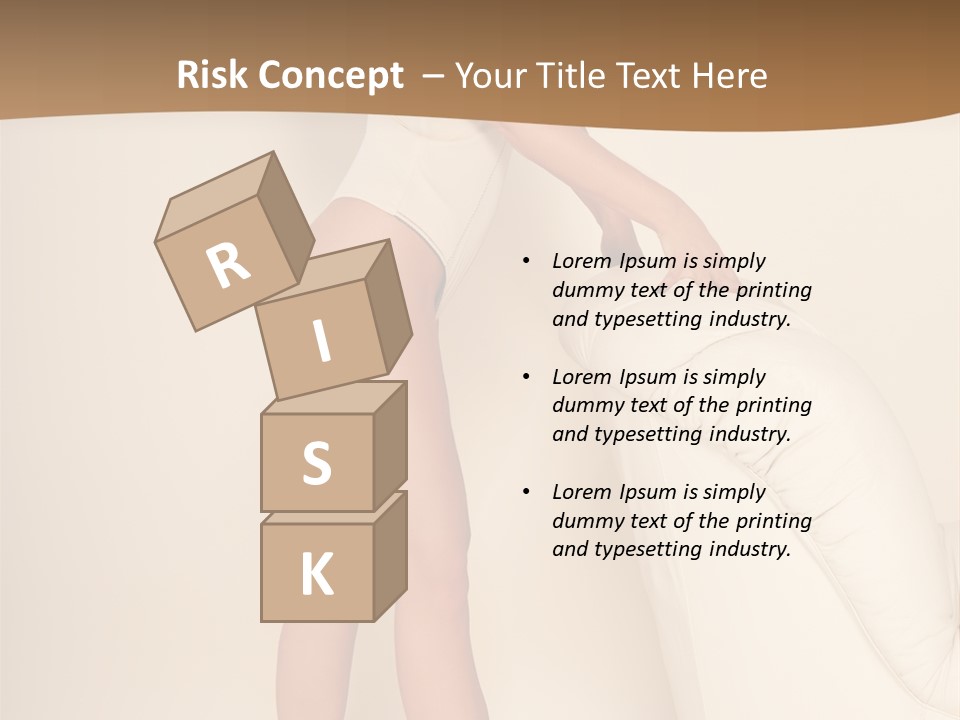 Wellbeing Tiptoe Profile PowerPoint Template