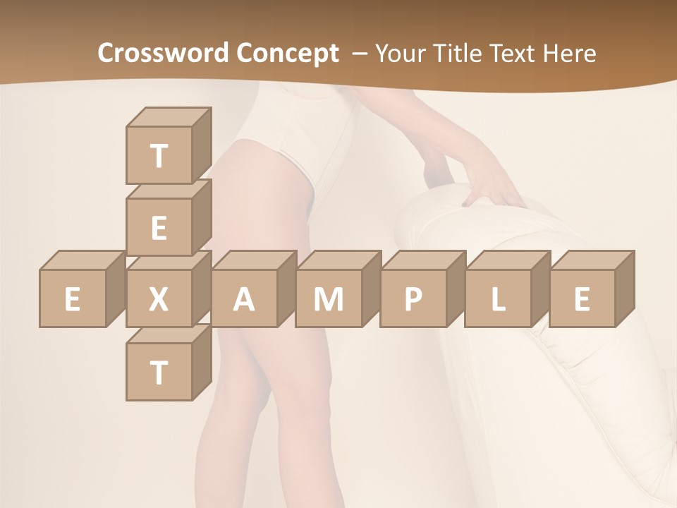 Wellbeing Tiptoe Profile PowerPoint Template