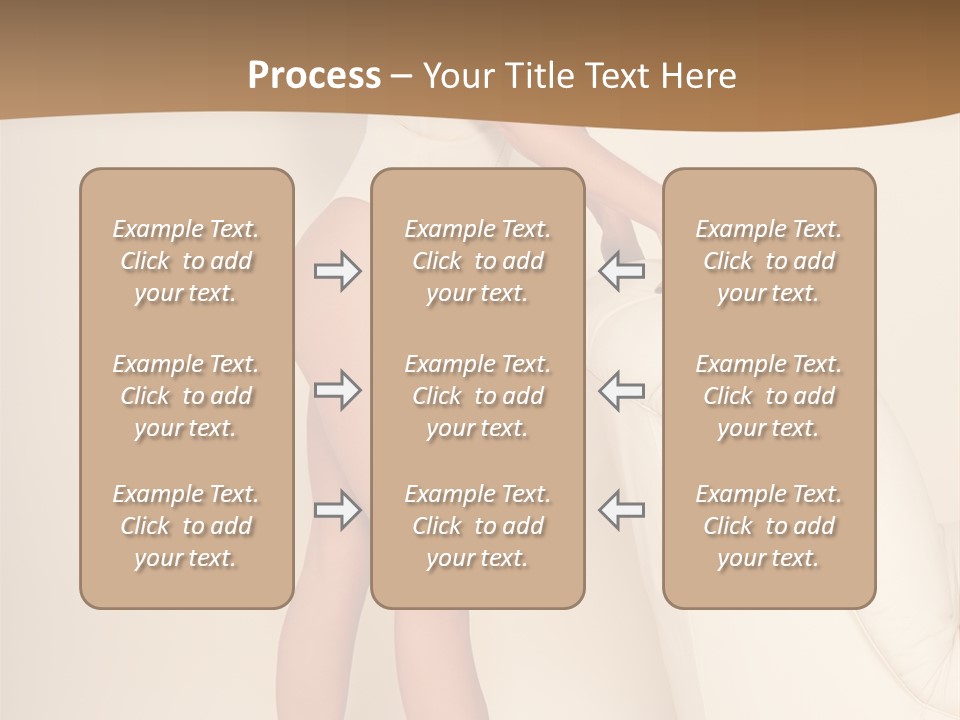 Wellbeing Tiptoe Profile PowerPoint Template