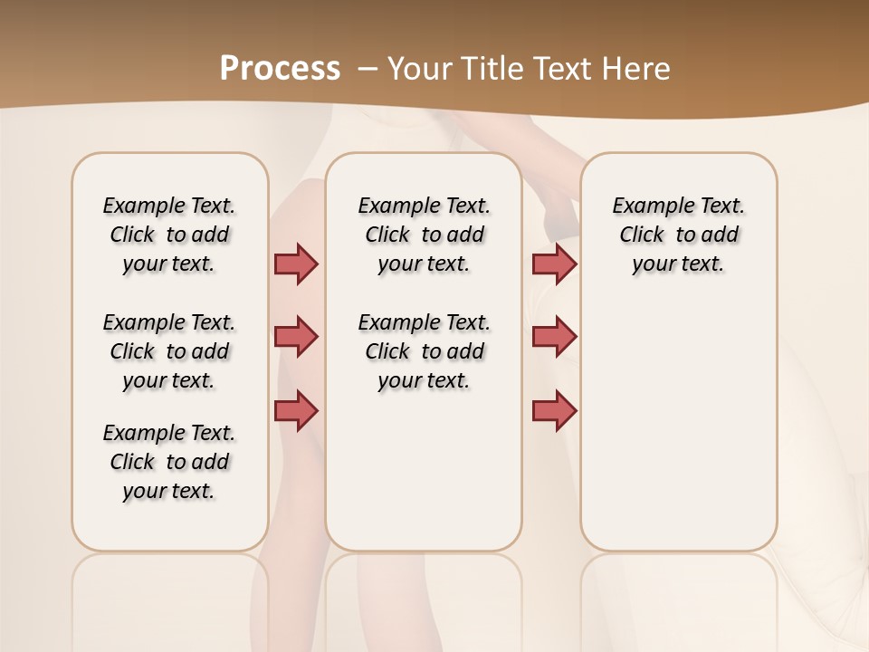 Wellbeing Tiptoe Profile PowerPoint Template