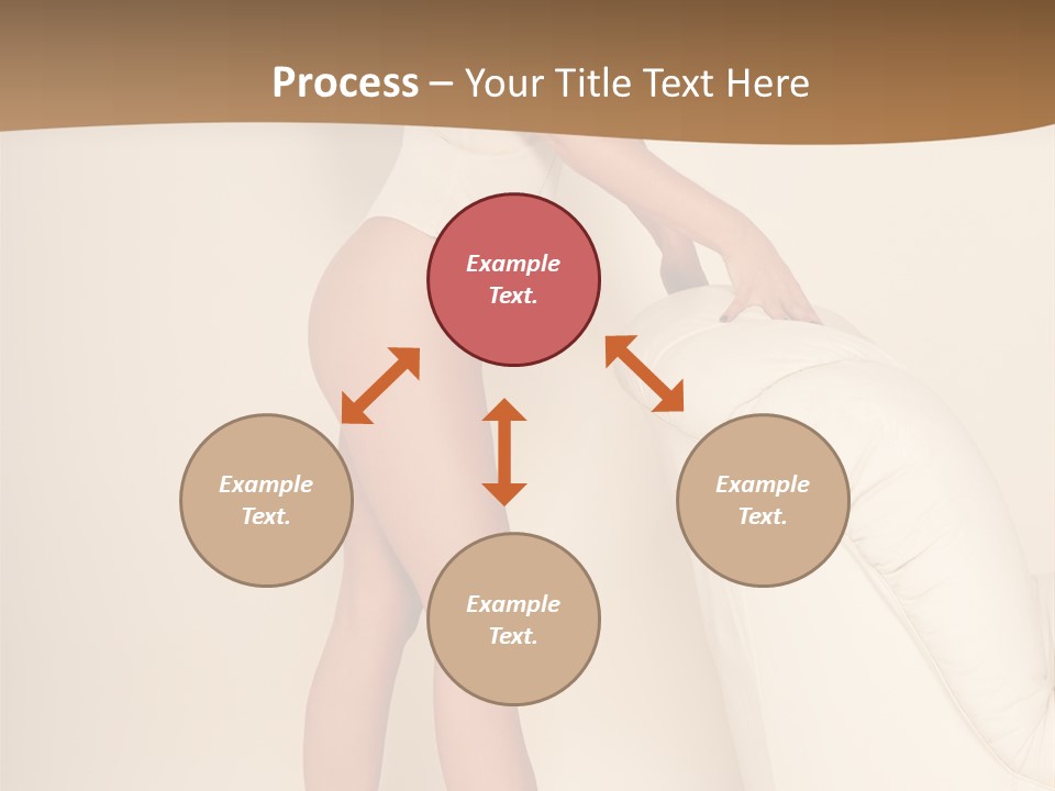 Wellbeing Tiptoe Profile PowerPoint Template