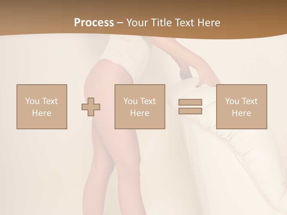 Wellbeing Tiptoe Profile PowerPoint Template