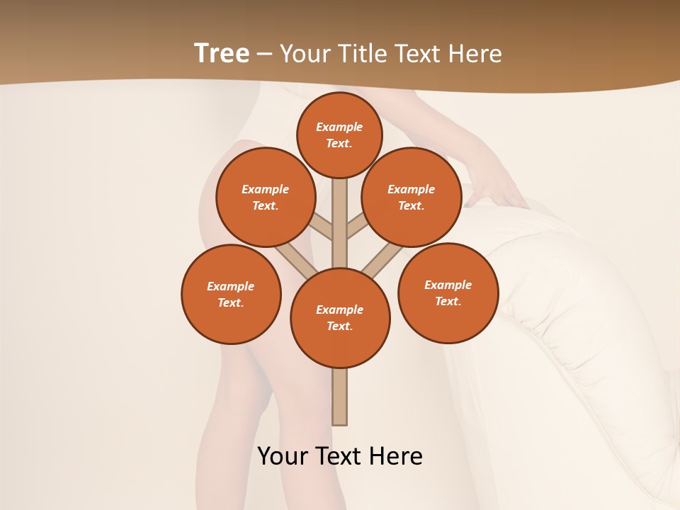 Wellbeing Tiptoe Profile PowerPoint Template