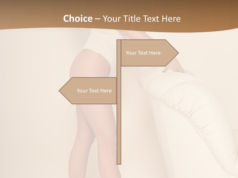 Wellbeing Tiptoe Profile PowerPoint Template