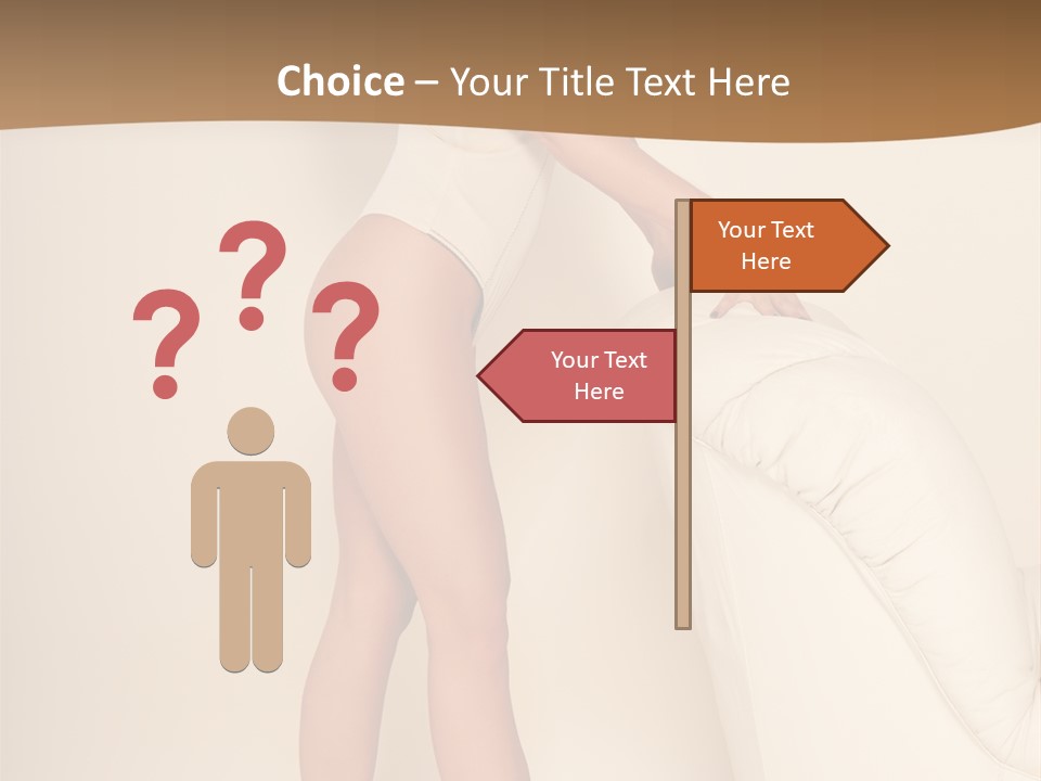 Wellbeing Tiptoe Profile PowerPoint Template