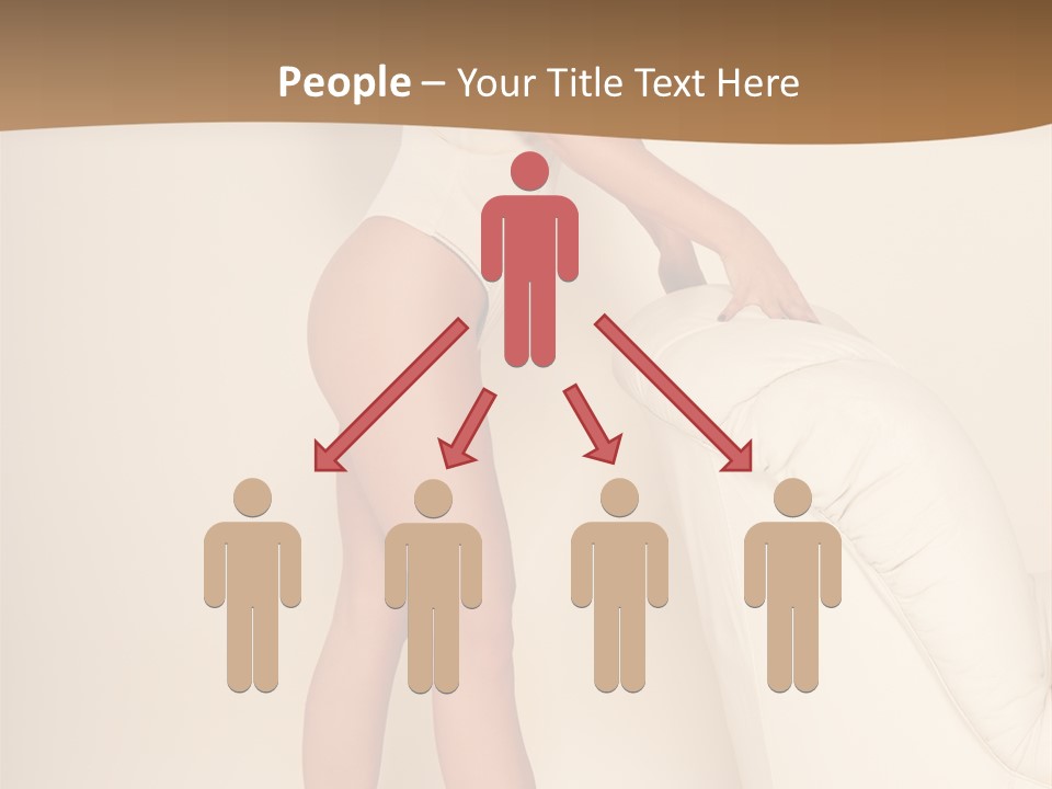 Wellbeing Tiptoe Profile PowerPoint Template