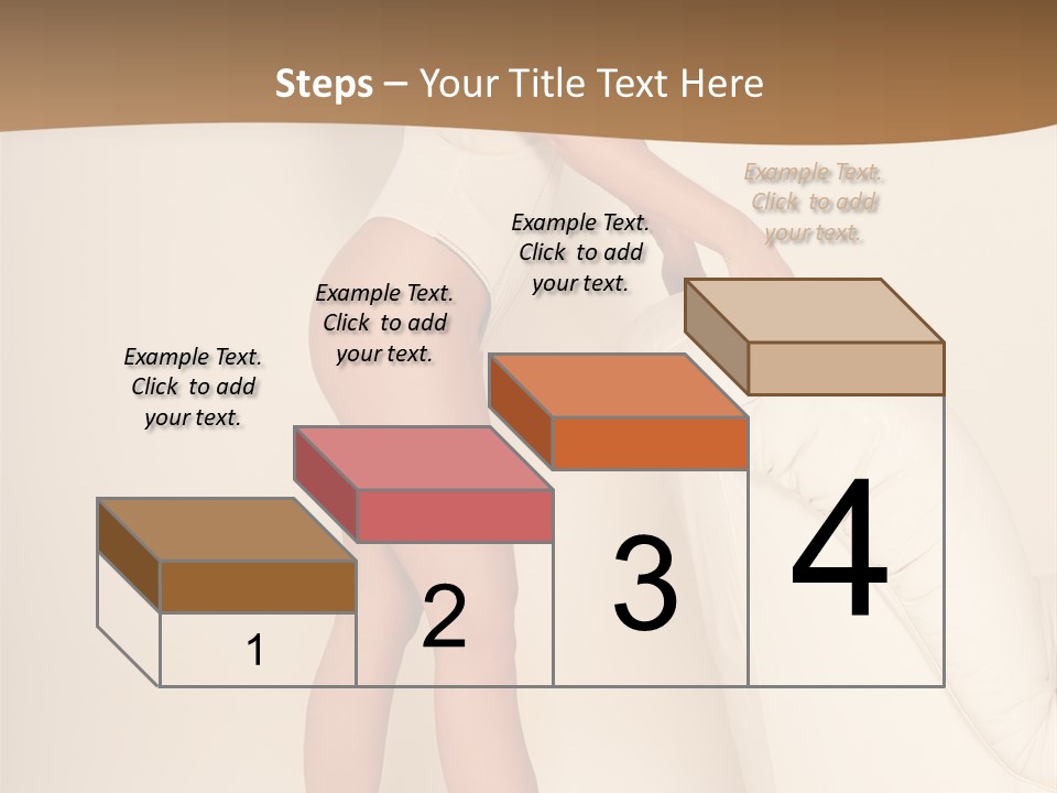 Wellbeing Tiptoe Profile PowerPoint Template