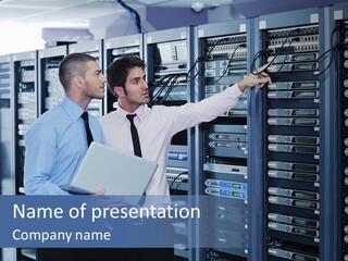 Industry High Technology PowerPoint Template