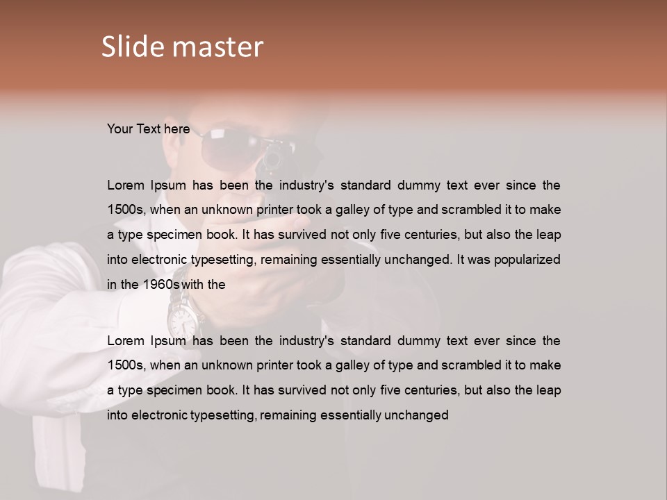 Menace Watch Spectacle PowerPoint Template