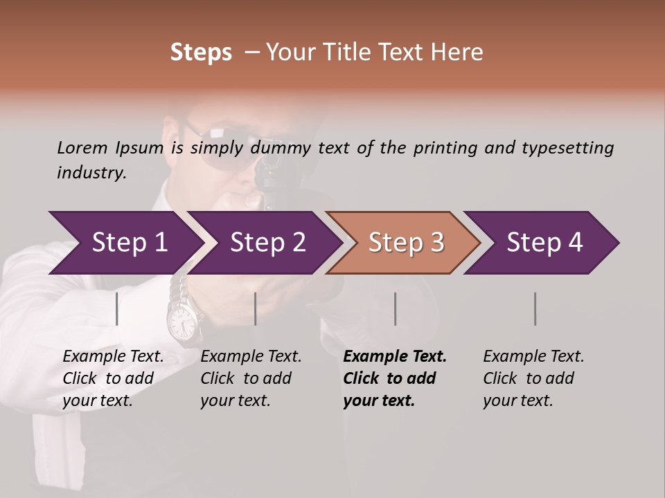 Menace Watch Spectacle PowerPoint Template