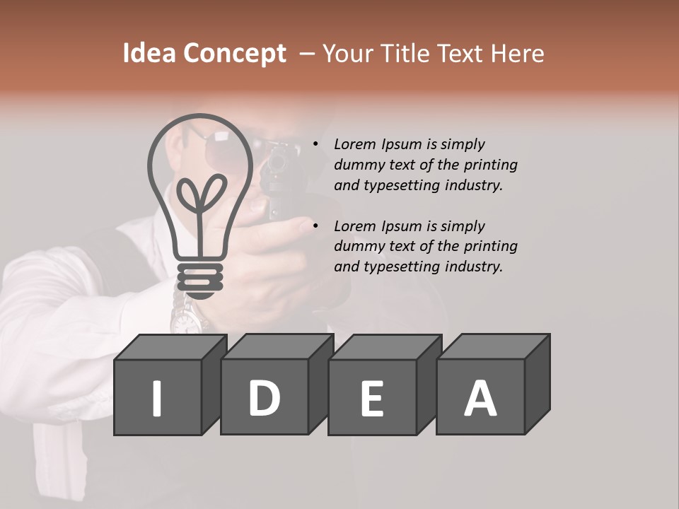 Menace Watch Spectacle PowerPoint Template