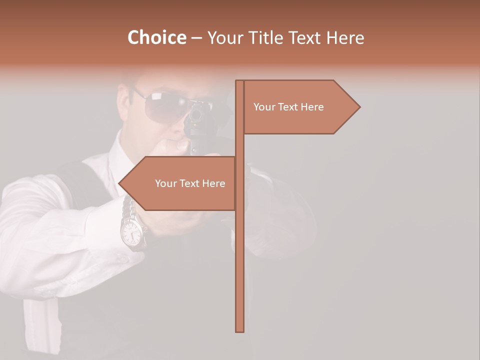 Menace Watch Spectacle PowerPoint Template