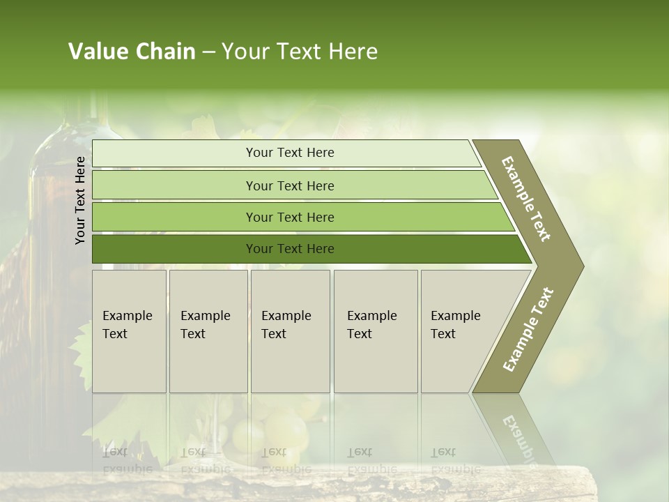 Concept Copy Space Vineyard PowerPoint Template
