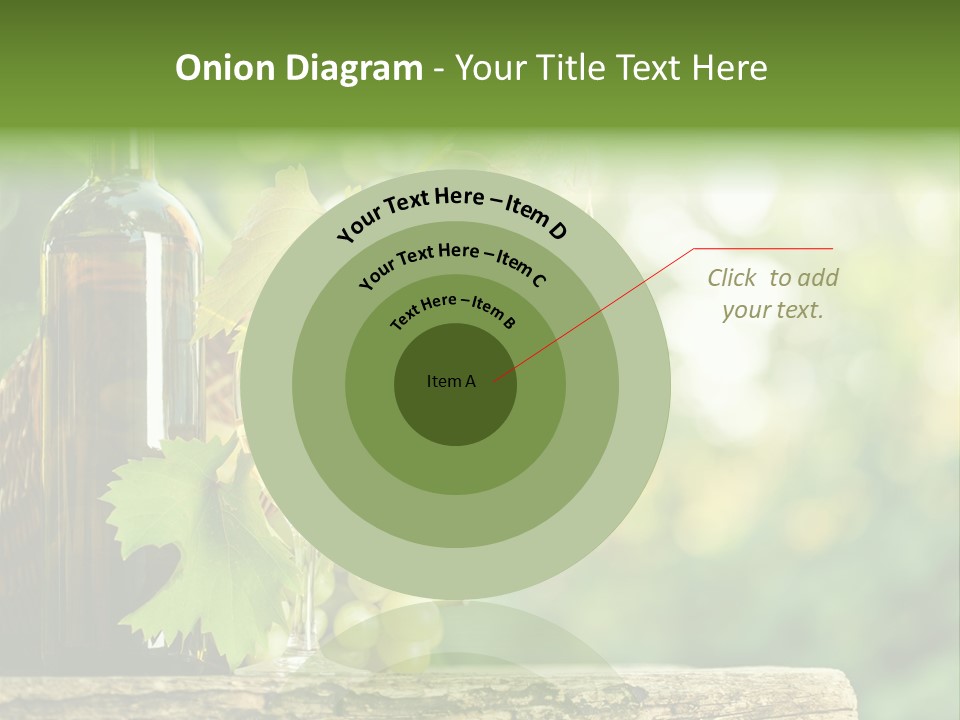 Concept Copy Space Vineyard PowerPoint Template