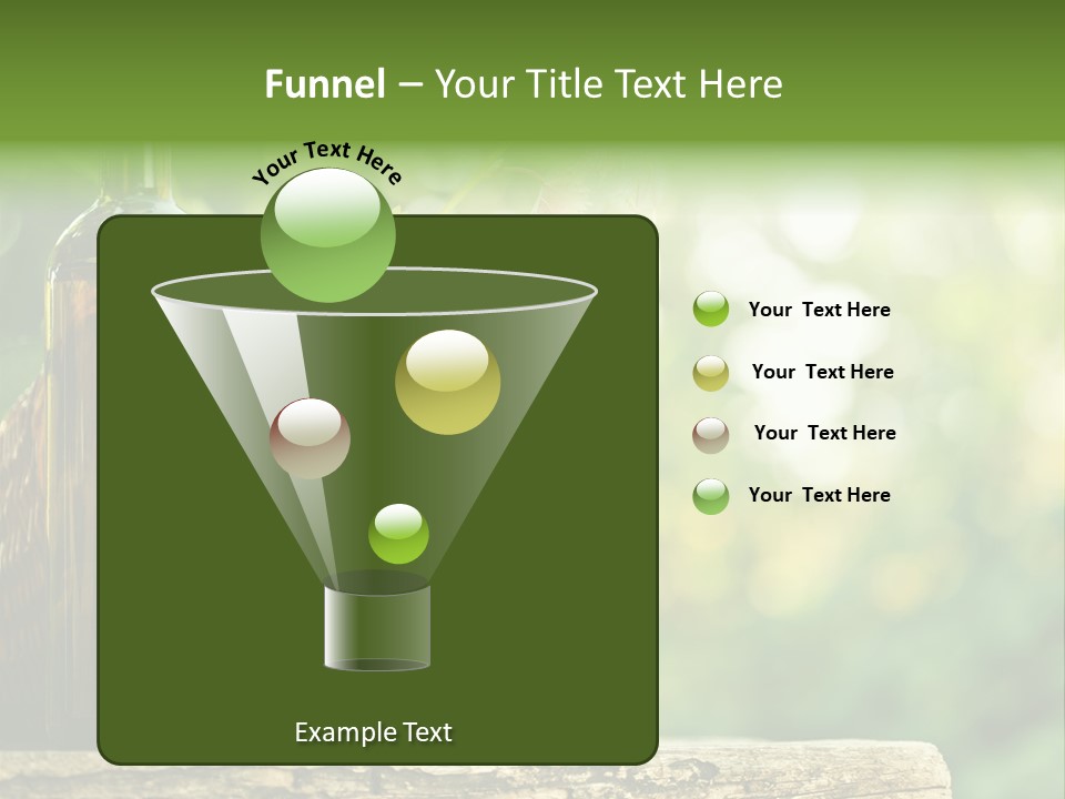 Concept Copy Space Vineyard PowerPoint Template