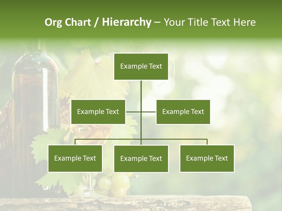 Concept Copy Space Vineyard PowerPoint Template