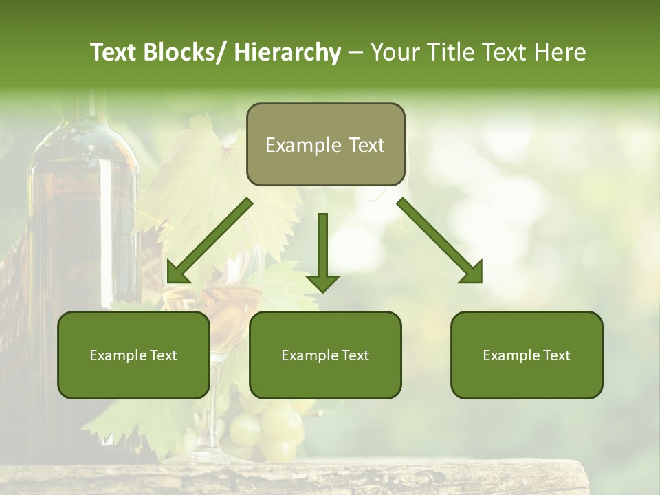 Concept Copy Space Vineyard PowerPoint Template