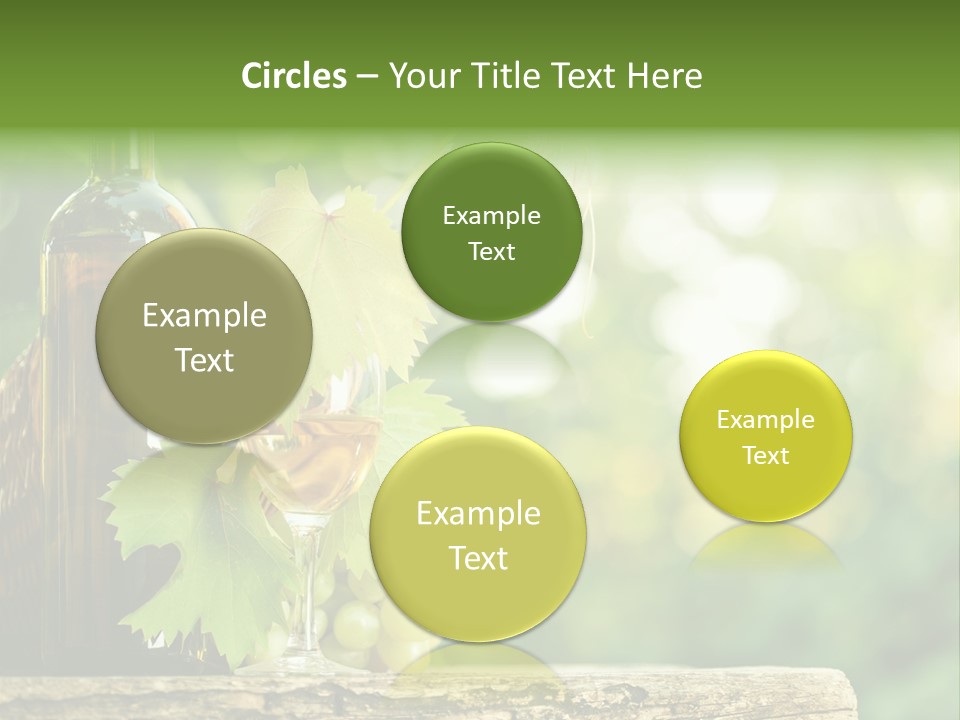 Concept Copy Space Vineyard PowerPoint Template