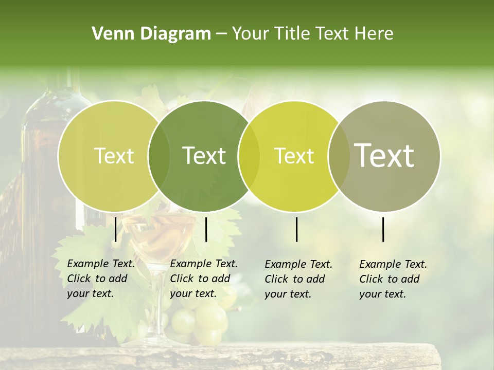 Concept Copy Space Vineyard PowerPoint Template