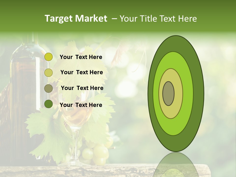 Concept Copy Space Vineyard PowerPoint Template