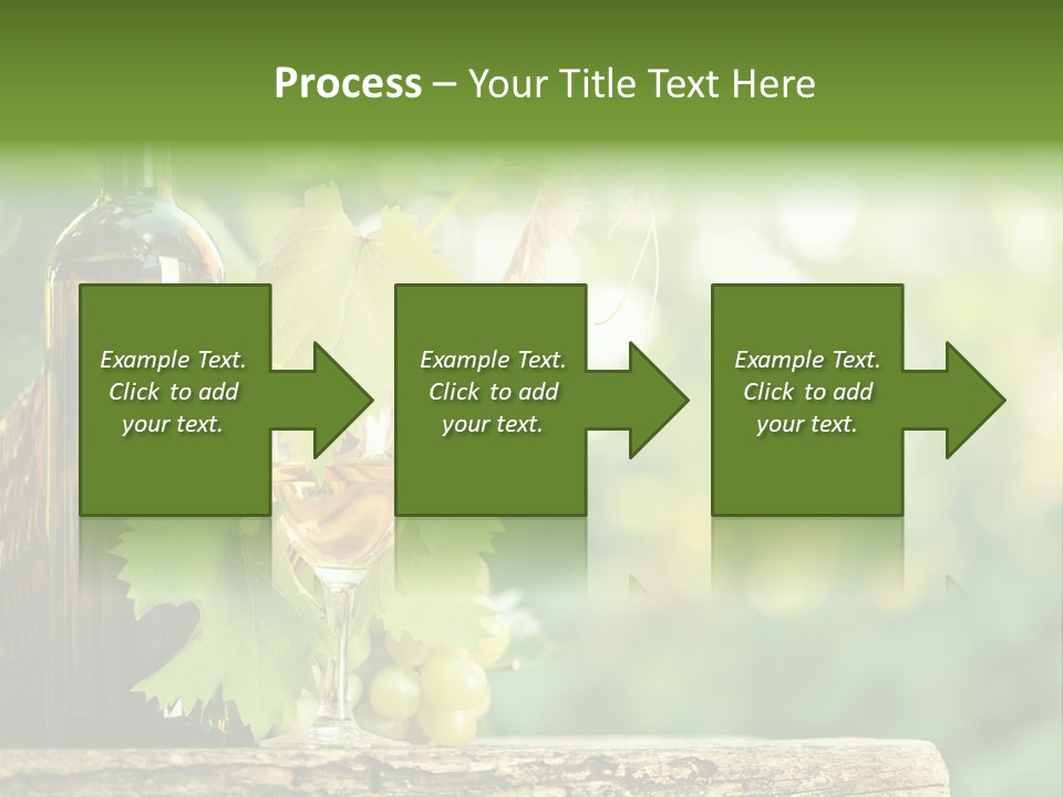 Concept Copy Space Vineyard PowerPoint Template