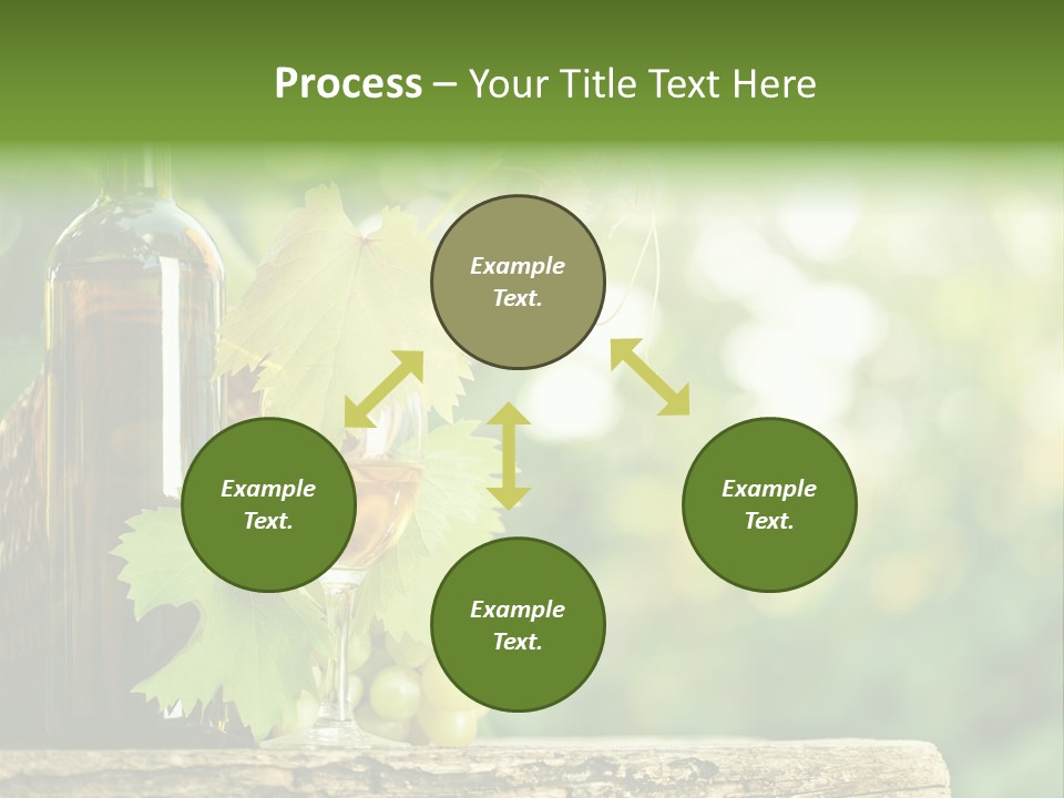 Concept Copy Space Vineyard PowerPoint Template