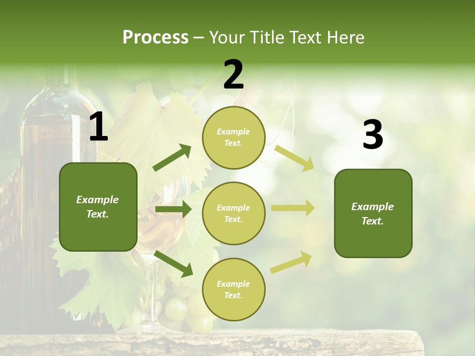 Concept Copy Space Vineyard PowerPoint Template