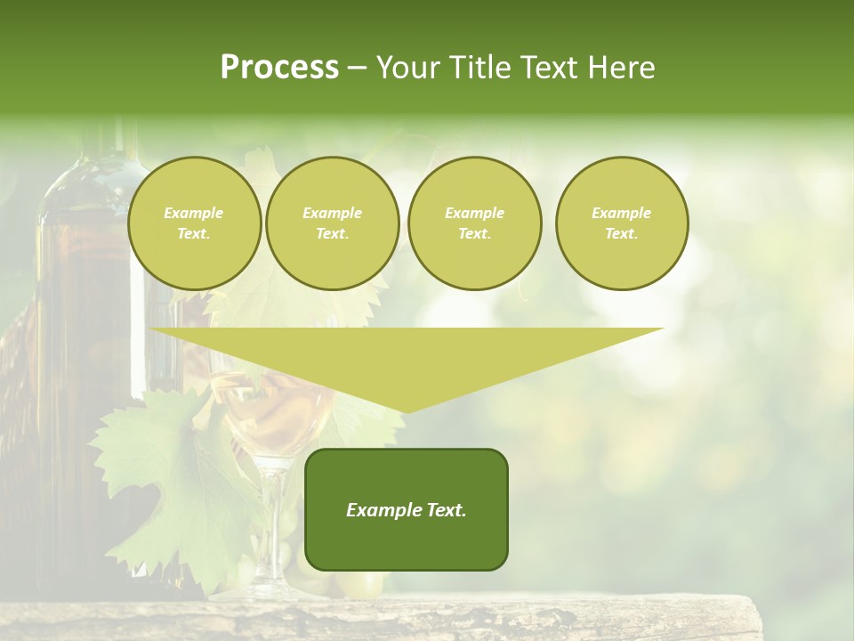 Concept Copy Space Vineyard PowerPoint Template