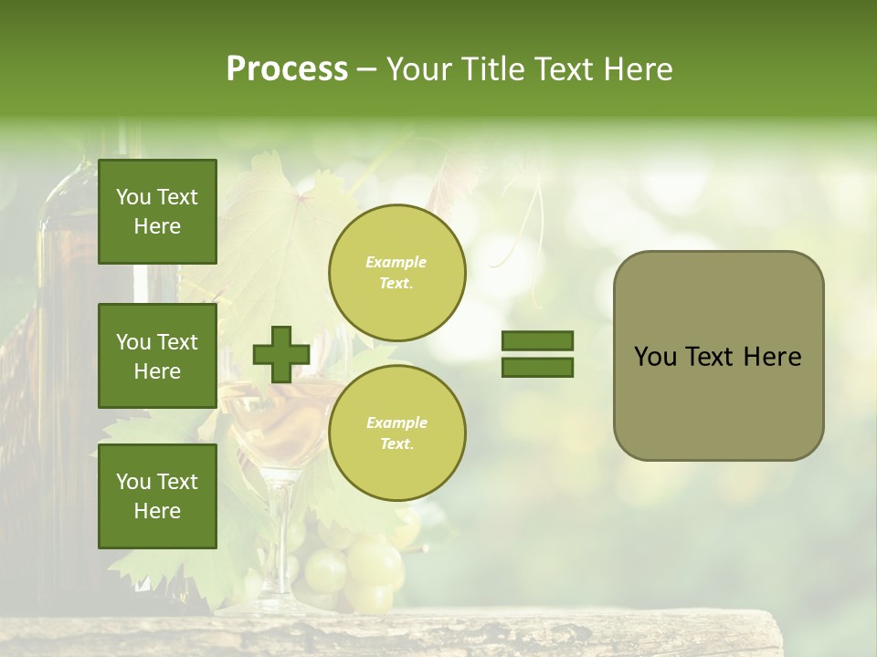 Concept Copy Space Vineyard PowerPoint Template