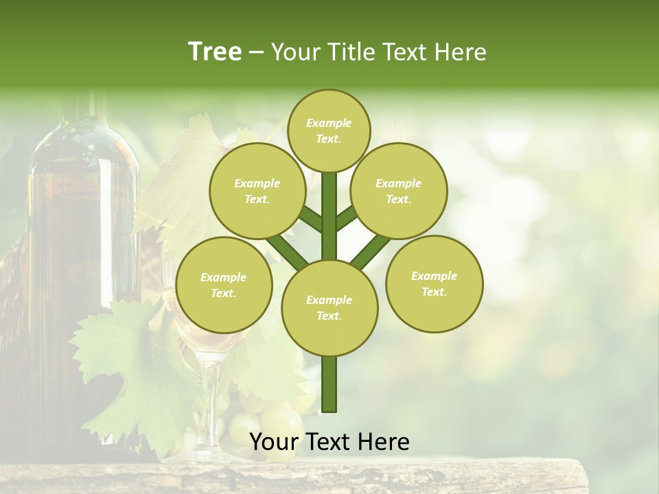 Concept Copy Space Vineyard PowerPoint Template